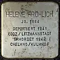 Stolperstein für Helen Fröhlich (Zülpicher Platz 4)
