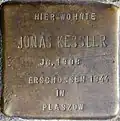 Stolperstein für Jonas Kessler (Kartäuserhof 8)
