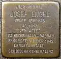 Stolperstein für Josef Engel (Weberstraße 21)