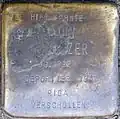Stolperstein für Julius Schweizer (Lindenstraße 84)
