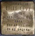 Stolperstein für Louis Levy (Maastrichter Straße 3)