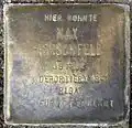 Stolperstein für Max Hirschfeld (Jülicher Straße 11)