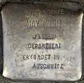 Stolperstein für Max Kohn (Eifelstraße 10)