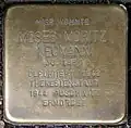 Stolperstein für Moses Moritz Neumann (Moltkestraße 135)