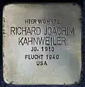 Stolperstein für Richard Joachim (Neusser Wall 46)