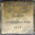 Stolperstein für Ruth Gans (Bonner Straße 33)
