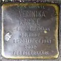 Stolperstein für Veronika Kariel (Pantaleonswall 81)