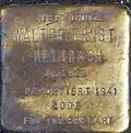 Stolperstein für Walter Ernst Heimbach (Heinsbergstraße 22)
