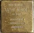 Stolperstein für Artur Bruch (Lochnerstraße 1)