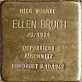 Stolperstein für Ellen Bruch (Lochnerstraße 1)