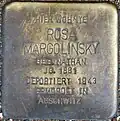 Stolperstein für Rosa Margolinsky (Ohmstraße 38)
