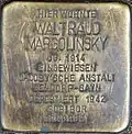 Stolperstein für Waltraud Margolinsky (Ohmstraße 38)