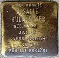 Stolperstein für Rosalie Buchheimer (Alteburger Straße 11)