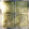 Stolpersteine für Familie Erreich