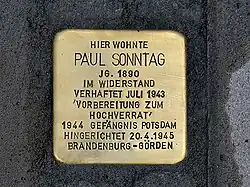 Stolpersteine Robert-Mayer-Straße 48