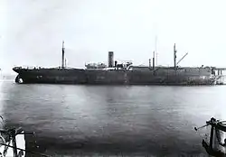 Norwegischer Kohlefrachter Storstad, versenkt am 8. März 1917