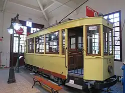 Historisches Fahrzeug im Baskischen Eisenbahnmuseum, Azpeitia (2019)