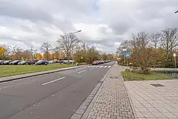 Die Rudolf-Crisolli-Straße in Mainz