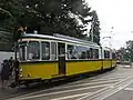 Tw 917 bei der Fahrzeugparade zum Jubiläum „150 Jahre SSB“