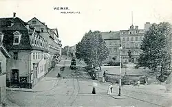 Wielandplatz um 1907