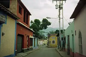 Straßenzug in Puerto Colombia