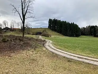 Streitberg mit Weiler Kogl von Norden