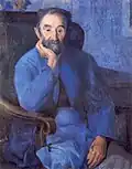 Friedrich Karl Ströher 1920 „Vater in blauer Jacke“