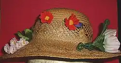 Gärtnerhut aus Stroh