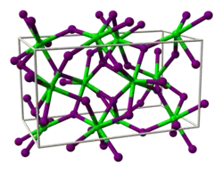 Struktur von Ytterbium(II)-chlorid