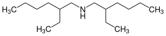 Strukturformel von Bis(2-ethylhexyl)amin
