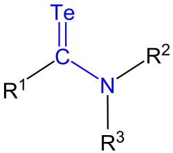 Allgemeine Struktur von tertiären Telluramiden