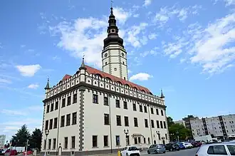 Rekonstruiertes Rathaus am Ring