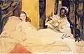 Édouard Manet: Olympia Aquarell 1863