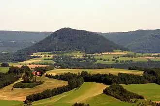 Der Stuifen vom Hohenstaufen aus gesehen