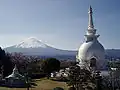 Stupa und Fuji