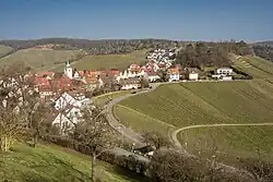 Blick vom Württemberg