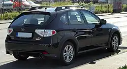 Subaru Impreza XV 2.0D Heckansicht