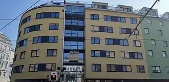 Das „Jedmayer“ (Betreuungszentrum der Suchthilfe Wien) auf Nr.&nbsp;8