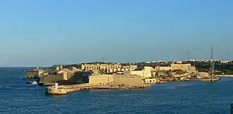 Ein Drehort war das Fort Ricasoli