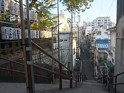 Treppen des Suga-Schreins, Shinjuku