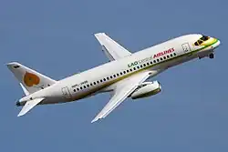 Ehemaliger Suchoi Superjet 100-95 der Lao Central Airlines