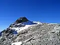 Sulzfluh-Gipfel vom Weg von der Tilisuna-Hütte