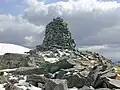 Der Gipfelcairn des A’ Chràlaig