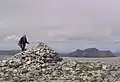 Der Gipfelcairn des Sgùrr Bàn