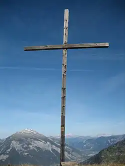 Gipfelkreuz auf dem Crest Ault