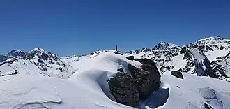 Gipfel von der La Piramida