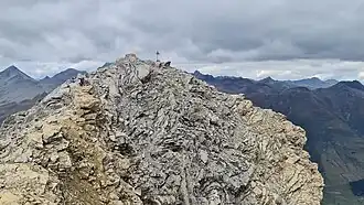 Gipfelbereich des Piz Mezzaun