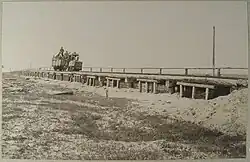 Sumpfbrücke vor Ljubjas