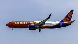 Boeing 737-800 der Sun Country