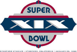 Logo des Super Bowl XIX